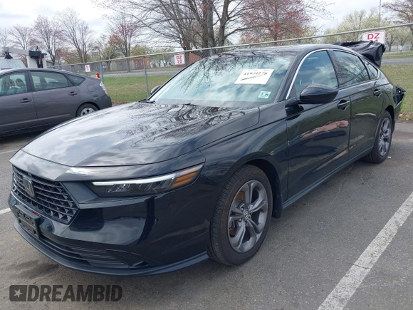 2024 Honda Accord EX with VIN 1HGCY1F35RA062810, listed as a IAAI auction lot 41944178 with 10,424 mi miles and . Bid and sale history available at DreamBid. Image 2.