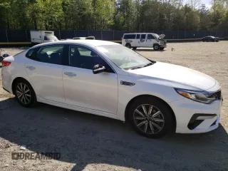2019 Kia Optima LX z VIN 5XXGT4L30KG366223, wystawiony jako Copart lot #54241465 z przebiegiem 57 598 mil mil oraz Szkoda całkowita • Salvage title. Historia ofert i sprzedaży dostępna na DreamBid. Obrazek 4.