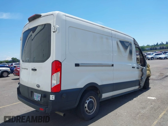 2020 Ford Transit Cargo with VIN 1FTBR1C80LKA75599, listed as a IAAI auction lot 39698416 with Not Provided miles. Bid and sale history available at carsss.com. Image 4.