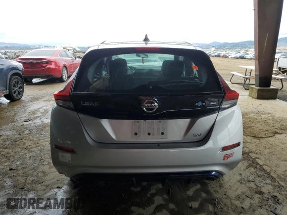 2018 Nissan LEAF SL with VIN 1N4AZ1CPXJC309389, listed as a Copart auction lot 43636015 with 76,070 mi miles and Clean Title. Bid and sale history available at DreamBid. Image 6.