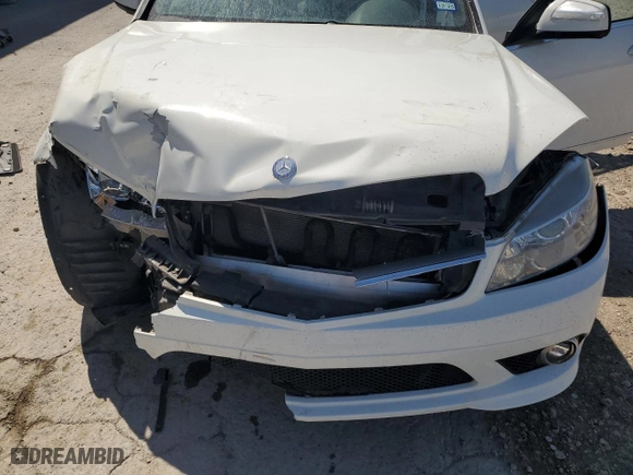 2009 Mercedes-Benz C-Class 3.0L Sport with VIN WDDGF54X29R041598, listed as a Copart auction lot 46735295 with 88,838 mi miles and Salvage Title. Bid and sale history available at carsss.com. Image 12.