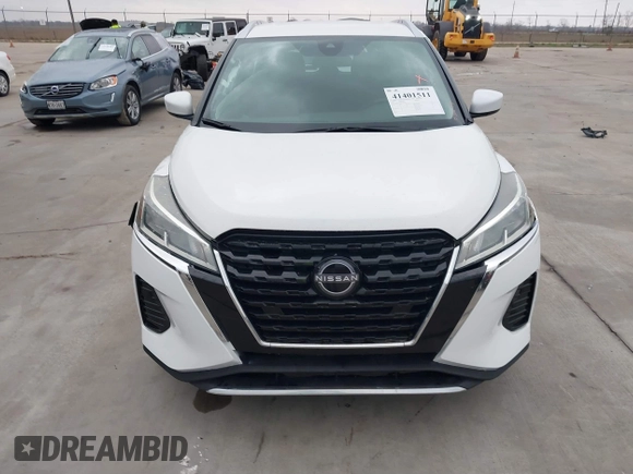 2023 Nissan Kicks SV with VIN 3N1CP5CV5PL487743, listed as a IAAI auction lot 41401511 with 24,670 mi miles. Bid and sale history available at carsss.com. Image 12.