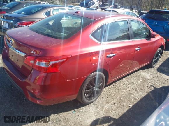 2016 Nissan Sentra S with VIN 3N1AB7AP7GY329977, listed as a IAAI auction lot 41853091 with 96,182 mi miles. Bid and sale history available at carsss.com. Image 4.