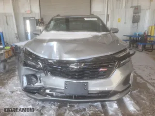 2024 Chevrolet Equinox RS with VIN 3GNAXMEG7RS117231, listed as a Copart auction lot 45283535 with 6,709 mi miles and Salvage Title. Bid and sale history available at carsss.com. Image 5.