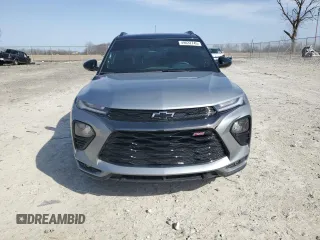 2023 Chevrolet TrailBlazer RS with VIN KL79MTSL7PB100578, listed as a Copart auction lot 49632745 with 12,508 mi miles and Salvage Title. Bid and sale history available at DreamBid. Image 5.