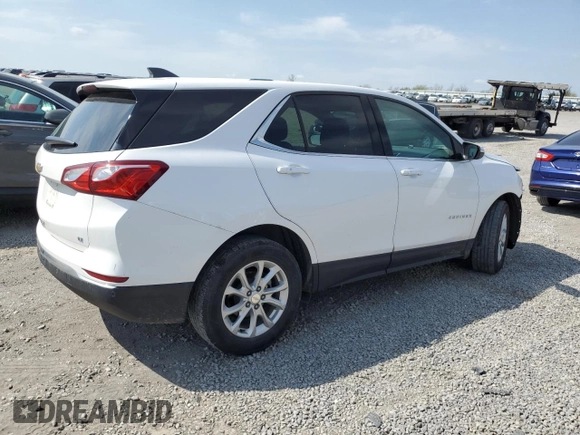 2019 Chevrolet Equinox LT with VIN 3GNAXKEV6KL210115, listed as a Copart auction lot 52779625 with 123,594 mi miles and Salvage Title. Bid and sale history available at DreamBid. Image 3.
