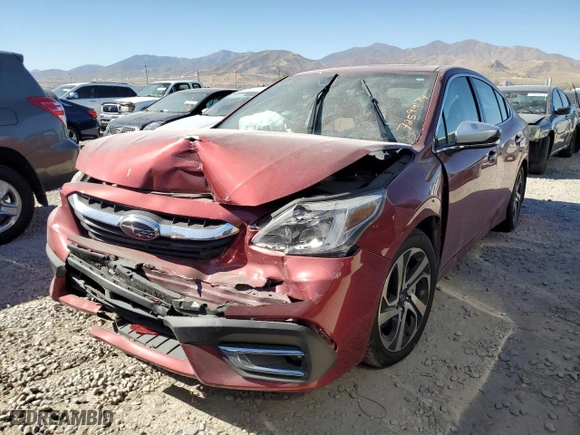 2021 Subaru Legacy Touring XT with VIN 4S3BWGP60M3020537, listed as a Copart auction lot 72599174 with 0 mi miles and Salvage Title. Bid and sale history available at carsss.com. Image 1.