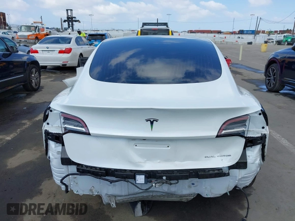 2020 Tesla Model 3 Long Range with VIN 5YJ3E1EB9LF795246, listed as a IAAI auction lot 41895750 with 163,061 mi miles and . Bid and sale history available at DreamBid. Image 17.