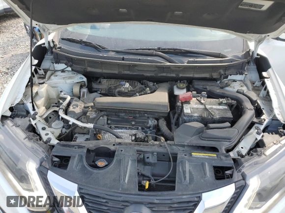 2017 Nissan Rogue S with VIN KNMAT2MT1HP501378, listed as a Copart auction lot 52595215 with 118,894 mi miles and Salvage Title. Bid and sale history available at DreamBid. Image 12.