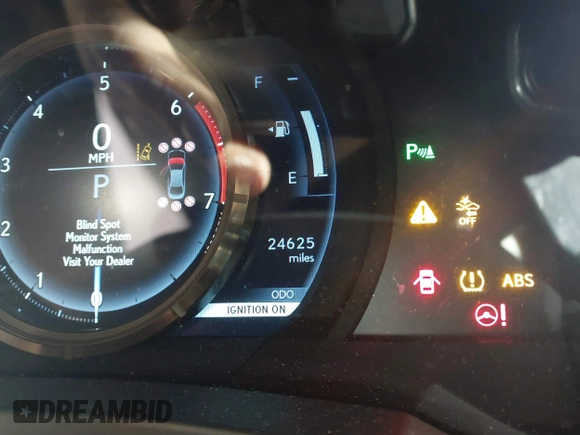 2020 Lexus IS 300 F Sport with VIN JTHGA1D29L5103114, listed as a IAAI auction lot 41603814 with 24,625 mi miles and . Bid and sale history available at DreamBid. Image 15.