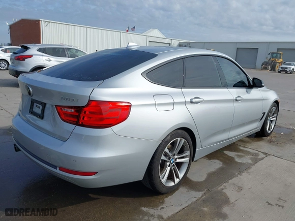 2014 BMW 3 Series Gran Turismo 328i xDrive with VIN WBA3X5C56ED242950, listed as a IAAI auction lot 41876120 with 186,315 mi miles. Bid and sale history available at carsss.com. Image 4.