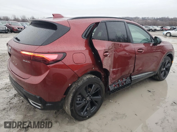 2024 Buick Envision Sport Touring with VIN LRBFZPE47RD021842, listed as a Copart auction lot 43269355 with 860 mi miles and Salvage Title. Bid and sale history available at carsss.com. Image 3.
