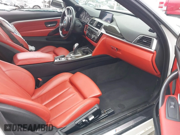 2018 BMW 4 Series 430i with VIN WBA4Z1C53JEC72907, listed as a IAAI auction lot 41436608 with 43,121 mi miles and . Bid and sale history available at carsss.com. Image 5.
