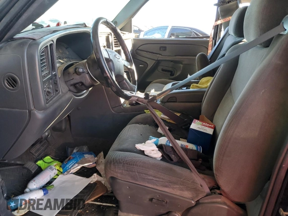 2006 Chevrolet Silverado 1500 LT1 with VIN 1GCEC19T06Z157337, listed as a Copart auction lot 42407345 with 112,409 mi miles and Salvage Title. Bid and sale history available at DreamBid. Image 7.