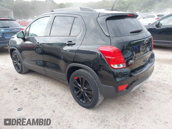 2020 Chevrolet Trax LT with VIN 3GNCJLSB8LL293414, listed as a IAAI auction lot 42714496 with 34,038 mi miles and . Bid and sale history available at DreamBid. Image 3.