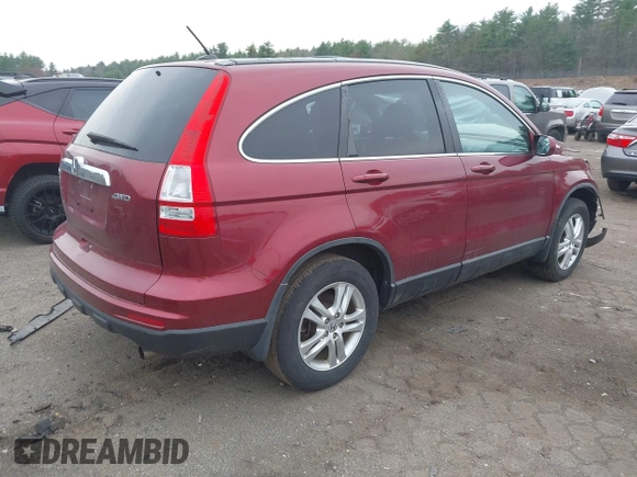 2011 Honda CR-V EX-L with VIN 5J6RE4H77BL012532, listed as a IAAI auction lot 42101102 with 50,965 mi miles. Bid and sale history available at carsss.com. Image 4.