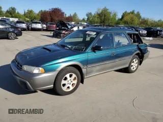 1999 Subaru Legacy Outback with VIN 4S3BG6856X7610428, listed as a Copart auction lot 53666335 with 153,854 mi miles and Salvage title. Bid and sale history available at DreamBid. Image 1.