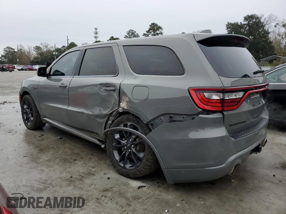 2021 Dodge Durango R/T with VIN 1C4SDHCT2MC790343, listed as a Copart auction lot 88030625 with 95,798 mi miles and Salvage Title. Bid and sale history available at DreamBid. Image 2.