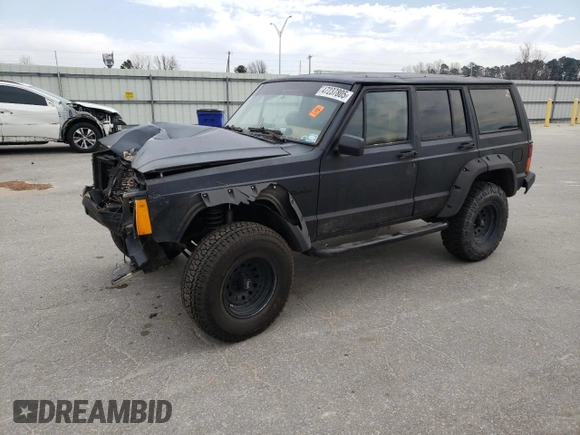 1994 Jeep Cherokee Sport with VIN 1J4FT68S0RL177339, listed as a Copart auction lot 47237805 with 207,156 mi miles and Salvage Title. Bid and sale history available at carsss.com. Image 1.