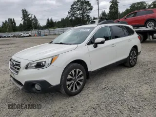 2017 Subaru Outback Limited with VIN 4S4BSENC7H3225458, listed as a Copart auction lot 60571815 with 108,924 mi miles and Salvage title. Bid and sale history available at DreamBid. Image 1.