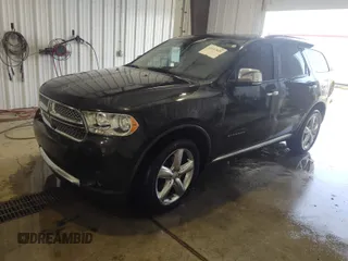 2011 Dodge Durango Citadel with VIN 1D4RE5GG7BC695865, listed as a IAAI auction lot 42537820 with 176,630 mi miles and . Bid and sale history available at DreamBid. Image 2.