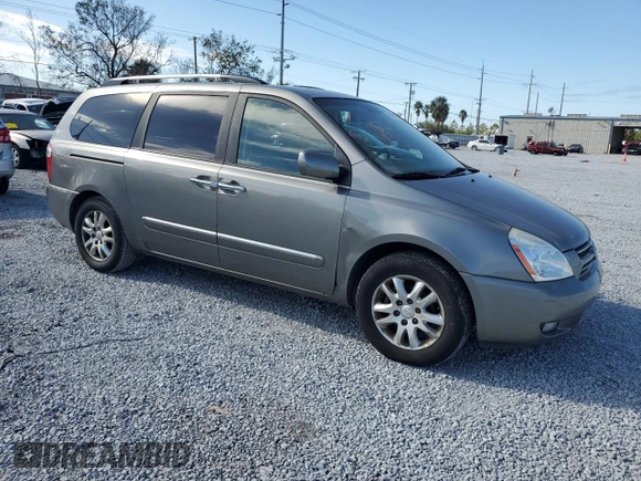 2010 Kia Sedona EX with VIN KNDMH4C37A6329588, listed as a Copart auction lot 88289775 with 127,529 mi miles and Clean Title. Bid and sale history available at carsss.com. Image 4.