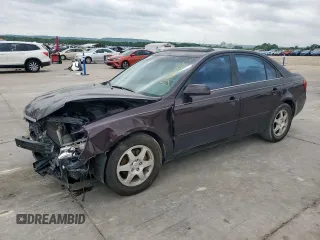 2006 Hyundai Sonata GLS z VIN KMHEU46C26A098689, wystawiony jako Copart lot #54663685 z przebiegiem 366 146 mil mil oraz Szkoda całkowita • Salvage title. Historia ofert i sprzedaży dostępna na DreamBid. Obrazek 1.