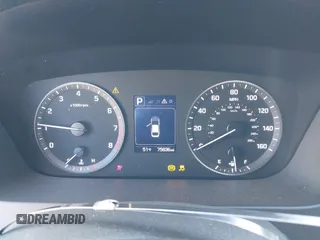 2017 Hyundai Sonata Sport with VIN 5NPE34AF4HH535628, listed as a IAAI auction lot 41721383 with 75,836 mi miles. Bid and sale history available at carsss.com. Image 7.