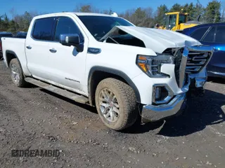 2019 GMC Sierra 1500 SLT z VIN 1GTU9DED3KZ116883, wystawiony jako IAAI lot #41828826 z przebiegiem 128 062 mil mil oraz . Historia ofert i sprzedaży dostępna na DreamBid. Obrazek 1.
