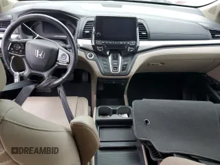 2020 Honda Odyssey Touring with VIN 5FNRL6H8XLB044797, listed as a Copart auction lot 73925874 with Not Provided miles and Non Repairable. Bid and sale history available at DreamBid. Image 8.