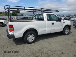 2008 Ford F-150 XL with VIN 1FTRF12218KE97098, listed as a Copart auction lot 50596535 with 243,547 mi miles and Clean Title. Bid and sale history available at carsss.com. Image 3.