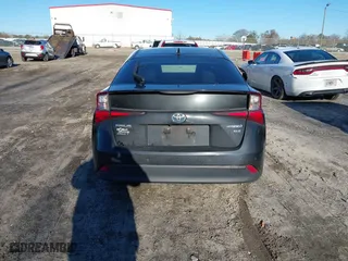 2019 Toyota Prius L Eco with VIN JTDKARFU9K3091887, listed as a IAAI auction lot 41282017 with 240,000 mi miles. Bid and sale history available at carsss.com. Image 16.