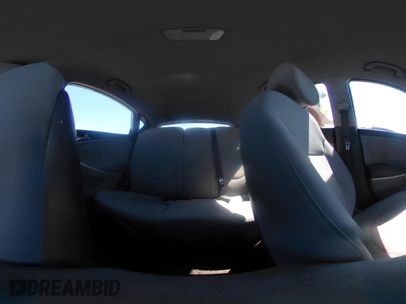 2012 Hyundai Accent SE with VIN KMHCU5AE0CU022050, listed as a IAAI auction lot 41955452 with 140,460 mi miles. Bid and sale history available at carsss.com. Image 19.
