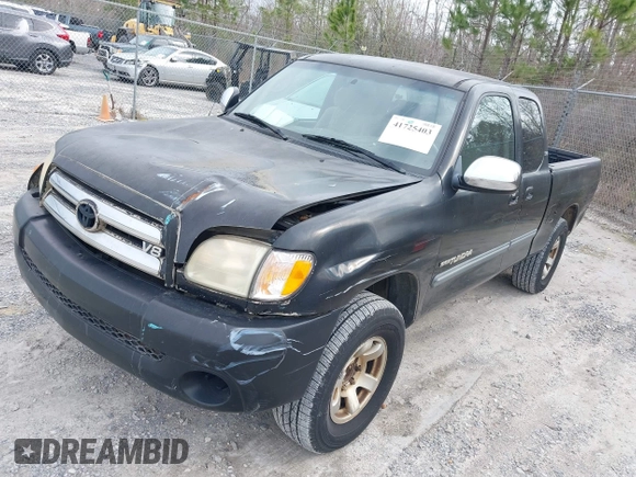 2003 Toyota Tundra SR5 with VIN 5TBRT34183S437029, listed as a IAAI auction lot 41725403 with 210,948 mi miles. Bid and sale history available at carsss.com. Image 2.