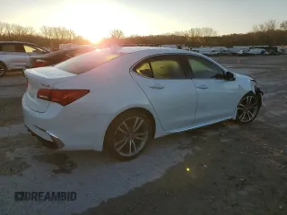 2020 Acura TLX w/Technology Pkg with VIN 19UUB2F49LA004288, listed as a Copart auction lot 80317004 with 87,671 mi miles and Salvage Title. Bid and sale history available at carsss.com. Image 3.