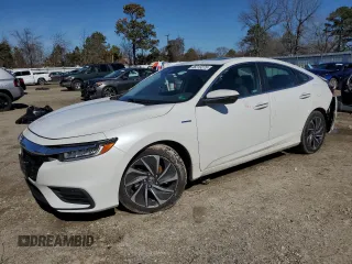 2022 Honda Insight Touring with VIN 19XZE4F95NE010012, listed as a Copart auction lot 46213275 with 50,218 mi miles and Salvage Title. Bid and sale history available at carsss.com. Image 1.