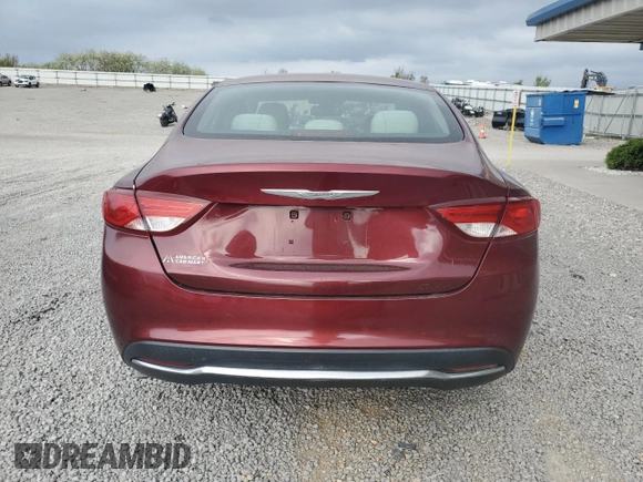 2015 Chrysler 200 Limited with VIN 1C3CCCAB1FN543332, listed as a Copart auction lot 52800655 with 119,613 mi miles and Salvage title. Bid and sale history available at DreamBid. Image 6.