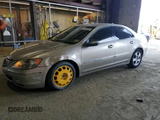 2006 Acura RL with VIN JH4KB16546C001377, listed as a Copart auction lot 48790805 with 142,052 mi miles and Salvage Title. Bid and sale history available at DreamBid. Image 1.