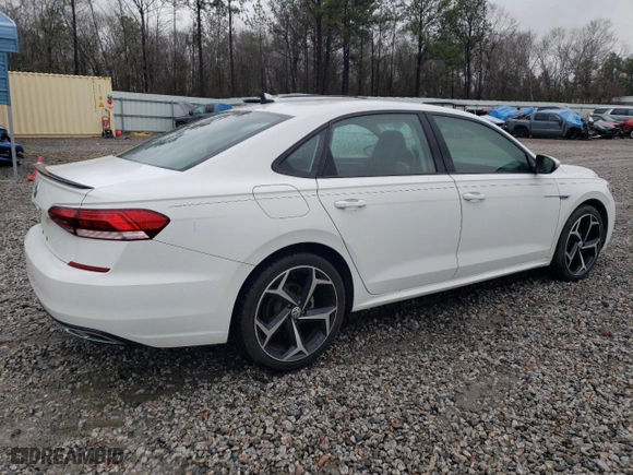 2020 Volkswagen Passat 2.0T R-Line with VIN 1VWMA7A30LC018563, listed as a Copart auction lot 48374625 with 126,691 mi miles and Salvage Title. Bid and sale history available at carsss.com. Image 3.