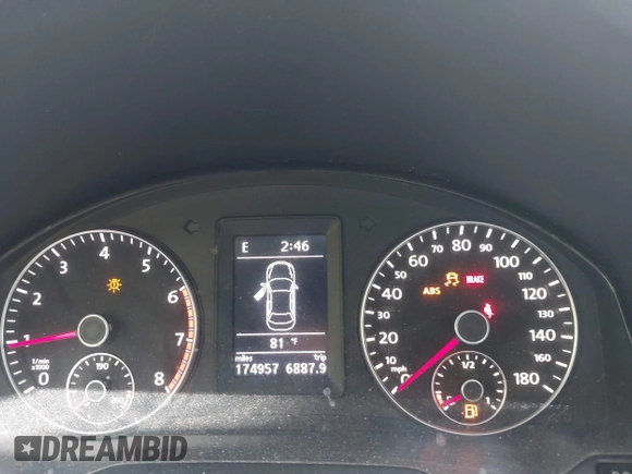 2010 Volkswagen Eos with VIN WVWAA7AH4AV016091, listed as a IAAI auction lot 42138443 with 174,957 mi miles and . Bid and sale history available at DreamBid. Image 7.