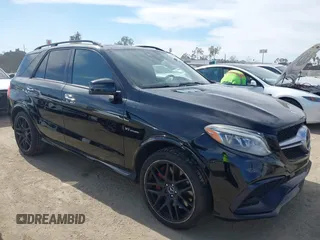2016 Mercedes-Benz GLE 63 S AMG with VIN 4JGDA7FBXGA665133, listed as a IAAI auction lot 41634945 with 105,800 mi miles and . Bid and sale history available at DreamBid. Image 1.