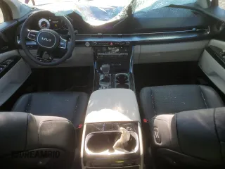 2024 Kia Carnival SX Prestige with VIN KNDNE5H37R6414924, listed as a Copart auction lot 77483414 with 10,016 mi miles and Salvage Title. Bid and sale history available at carsss.com. Image 8.