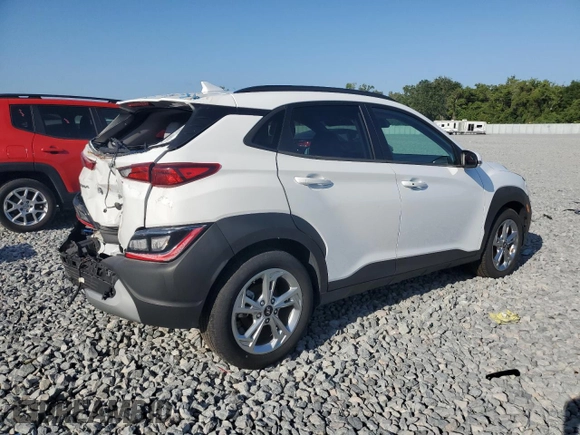 2023 Hyundai Kona SEL with VIN KM8K62AB9PU018823, listed as a Copart auction lot 54870305 with 24,585 mi miles and Clean Title. Bid and sale history available at DreamBid. Image 3.
