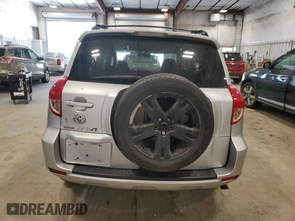 2007 Toyota RAV4 Sport with VIN JTMZD32V775039235, listed as a Copart auction lot 61281085 with 199,413 mi miles and Clean title. Bid and sale history available at DreamBid. Image 6.