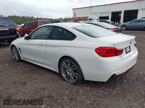 2018 BMW 4 Series 430i with VIN WBA4W3C56JAB87233, listed as a IAAI auction lot 42079528 with 104,991 mi miles and . Bid and sale history available at DreamBid. Image 3.