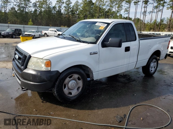 2008 Ford F-150 XL with VIN 1FTRF14W28KD15974, listed as a Copart auction lot 42514305 with 90,015 mi miles and Salvage Title. Bid and sale history available at carsss.com. Image 1.