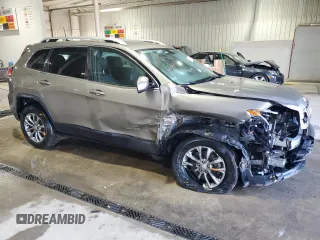 2019 Jeep Cherokee Latitude Plus with VIN 1C4PJMLX3KD343747, listed as a Copart auction lot 48354495 with 93,859 mi miles and Salvage Title. Bid and sale history available at DreamBid. Image 4.