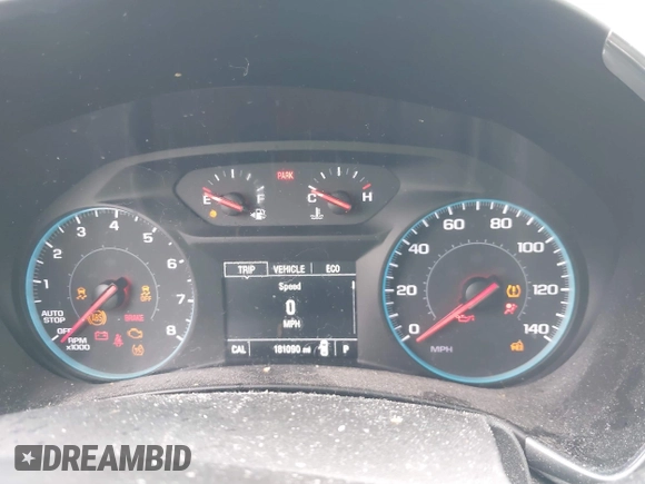 2018 Chevrolet Equinox LT with VIN 3GNAXSEV1JL111670, listed as a IAAI auction lot 41990995 with 181,090 mi miles and . Bid and sale history available at carsss.com. Image 7.