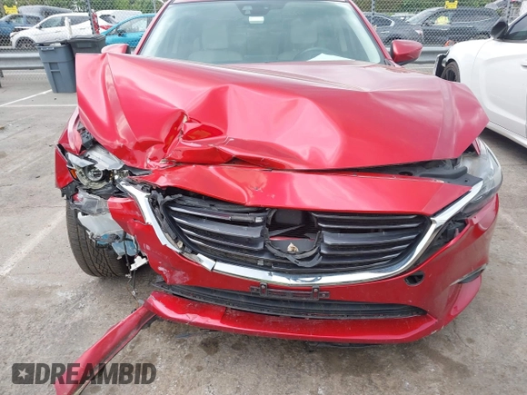 2016 Mazda 6 i Grand Touring with VIN JM1GJ1W57G1460281, listed as a IAAI auction lot 42016051 with 89,784 mi miles. Bid and sale history available at carsss.com. Image 6.