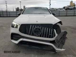 2022 Mercedes-Benz GLE 53 AMG with VIN 4JGFD6BB5NA594422, listed as a Copart auction lot 52008115 with 63,369 mi miles and Salvage title. Bid and sale history available at DreamBid. Image 5.